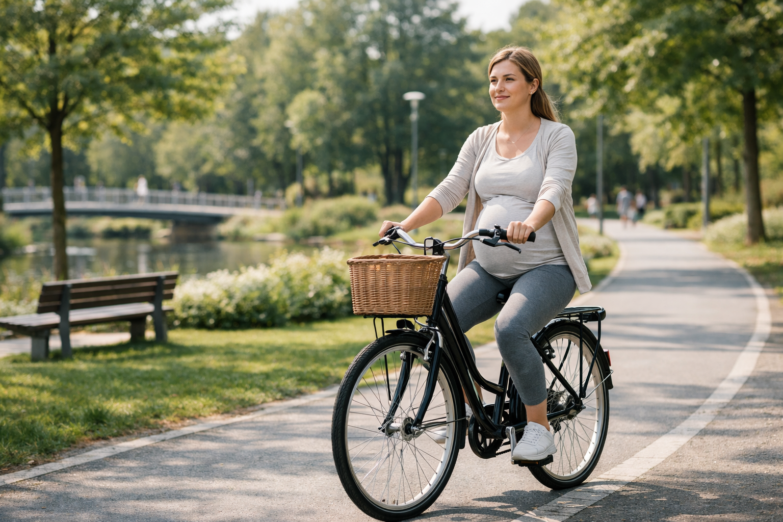 Czy&nbsp;w&nbsp;ciąży można jeździć rowerem